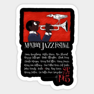 Monterey Jazz Fest 1965 Sticker